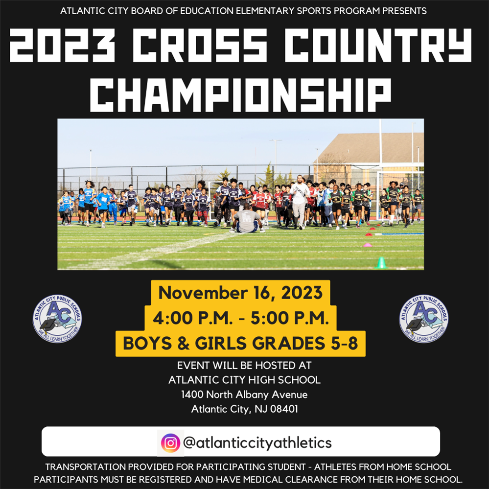  2023 Cross Country Championship Flyer